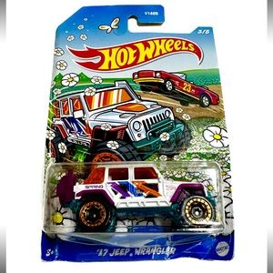 HOT WHEELS - MATTEL - 2023 Spring Series Easter ‘17 Jeep Wrangler #3 - Unopened!